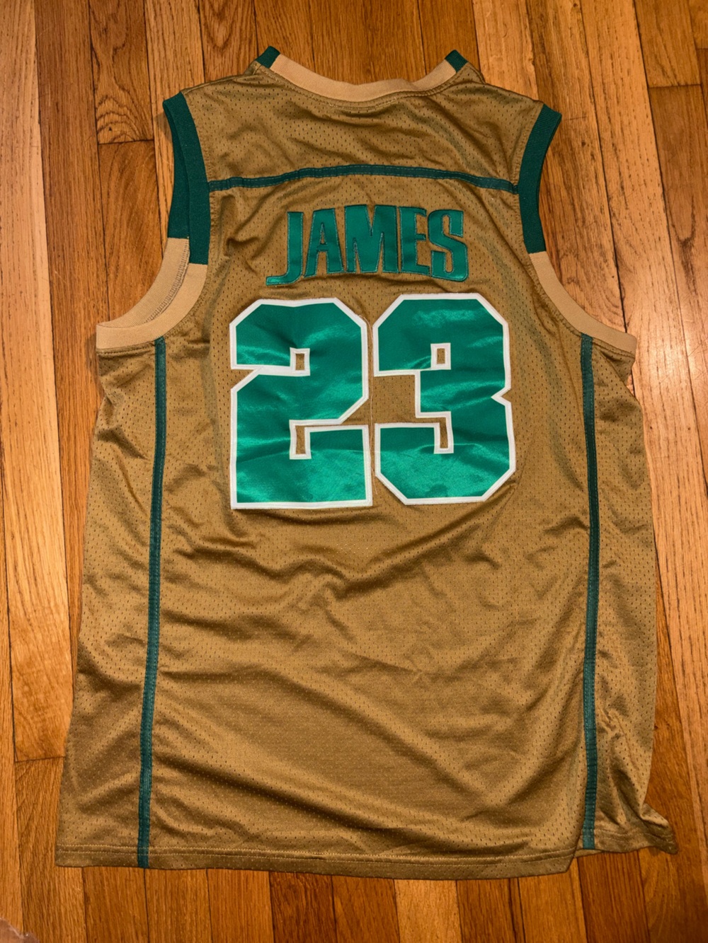 2003 Nike St Vincent St Mary Irish High School Lebron James 23 Jersey